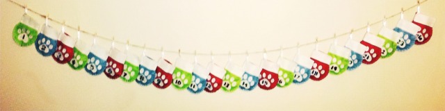 advent bunting long